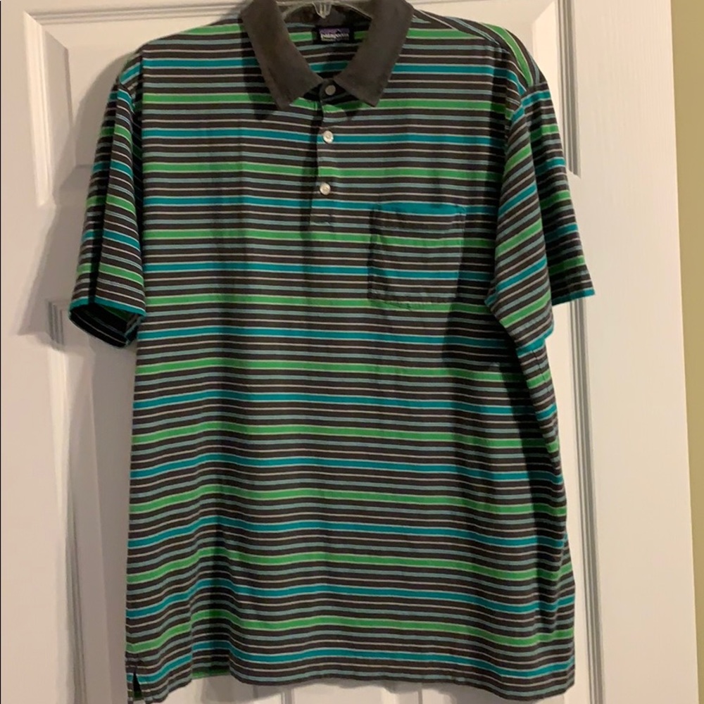 Patagonia (squeaky clean) polo XL retro